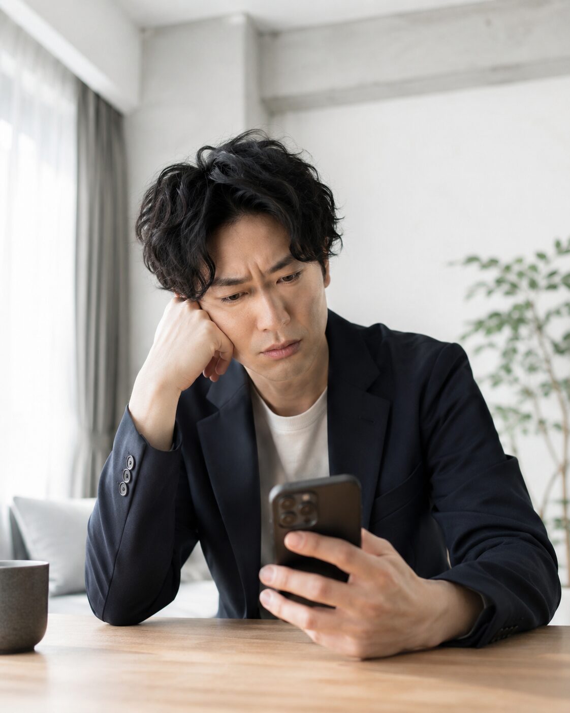 婚活で悩む男性